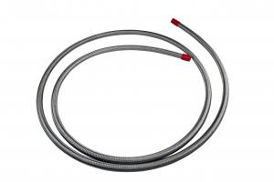 Hose, Fuel, Stainless Steel Braided, AN-06 x 8′ (Aeromotive Inc)