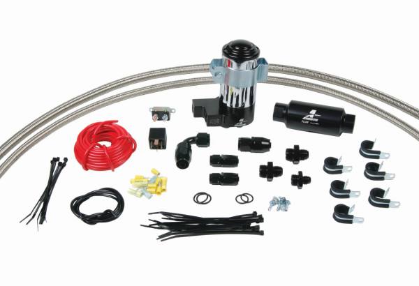 lmr Complete HO Series Fuel System Includes: (11219 pump, filters, lines, fittings etc.) (Aeromotive Inc)