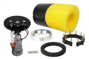 Fuel Pump, Universal, Phantom Flex (Alternative Fuel Compatible), 450lph, 6-10″ Depth (Aeromotive Inc)