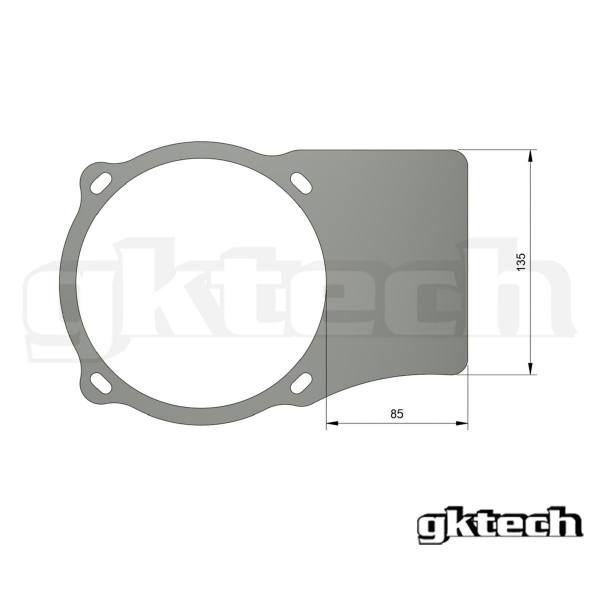 lmr GKTech S13/180sx/S14/S15 Hydraulisk Handbroms bolt on fäste (universal typ)