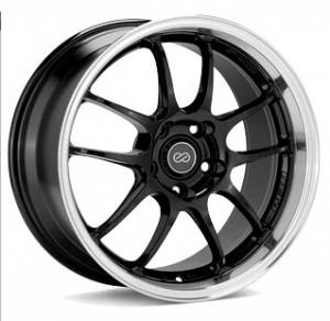 Enkei PF01, 17×9, 5×114.3, ET60, 75, Black Mach