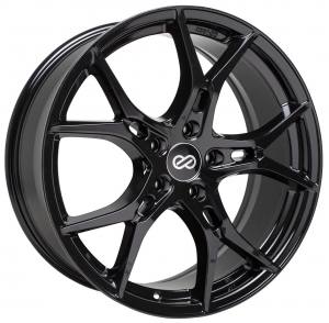 Enkei VULCAN, 19×8, 5×112, ET45, 72.6, Gloss Black