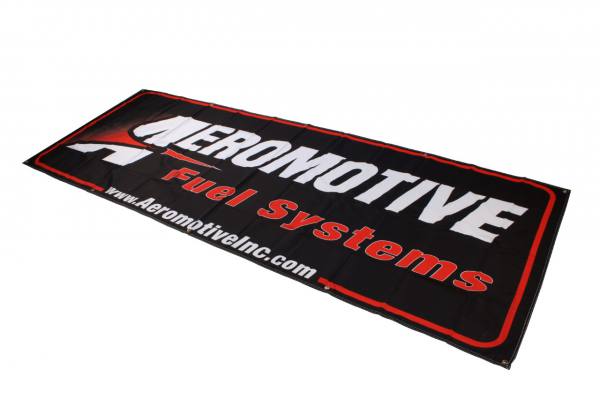 lmr Aeromotive Banner - 32" x 92" Cloth with Metal Eyelets (Aeromotive Inc)