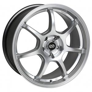 Enkei GT7, 17×7.5, 5×114.3, ET40, 72.6, Hyper Silver