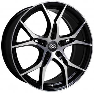 Enkei VULCAN, 18×8, 5×112, ET45, 72.6, Black Machined