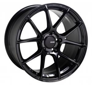 Enkei TS-V, 18×8.5, 5×100, ET45, 72.6, Gloss Black