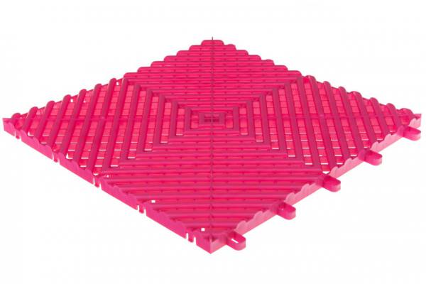 lmr Maxton Golvplattor / Modulärt Plastgolv Rosa (9 st, 1 m2)