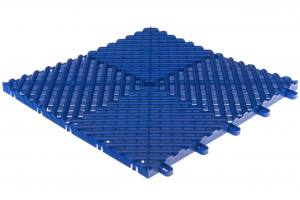 Maxton Golvplattor / Modulärt Plastgolv Blå (9 st, 1 m2)