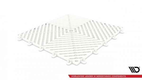 lmr Maxton Golvplattor / Modulärt Plastgolv Vit (9 st, 1 m2)