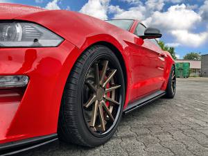 Side Skirts Diffusers Ford Mustang MK6 Facelift