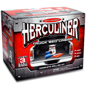 Herculiner Bed Liner Kit 1 Gallon 3,78L Svart (Flakskydd / Rostskydd)