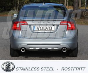 Sportavgassystem S/V60 T6 AWD 10-UPP – Rostfritt