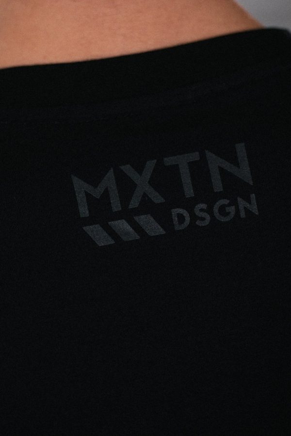 lmr Maxton Black T-Shirt with Gray Logo - Mens