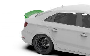 Clinched Ducktail Spoiler Audi A3/S3/RS3 8V Sedan 2013-UP