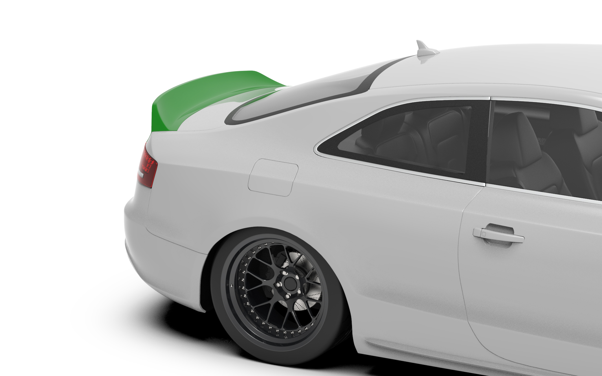Clinched Ducktail Spoiler Audi A5/S5/RS5 8T3 Coupe 2007-2015