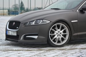 Front Splitter / Läpp Jaguar XF (X250) Mk1 Sportbrake S-Pack