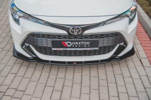 Front Splitter / Läpp V.1 Toyota Corolla XII Touring Sports / Hatchback