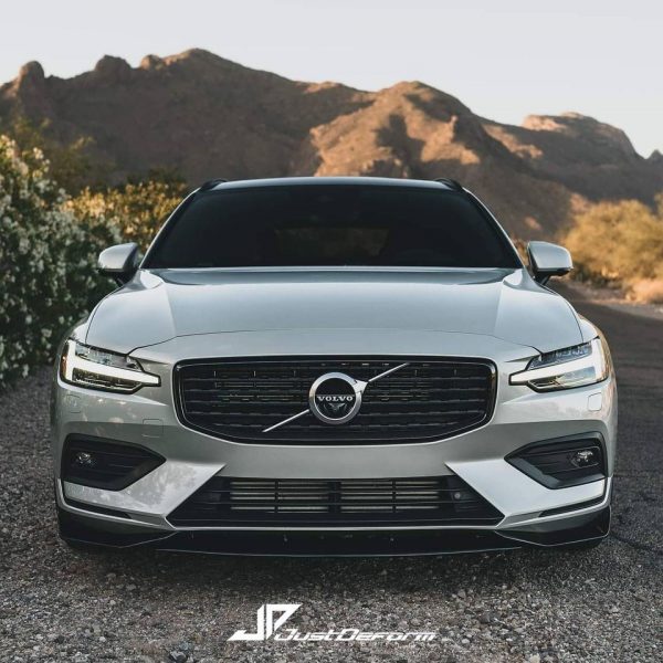 lmr JDstyle Front Lip 3-piece Volvo S/V60 2019-UP (FRP)