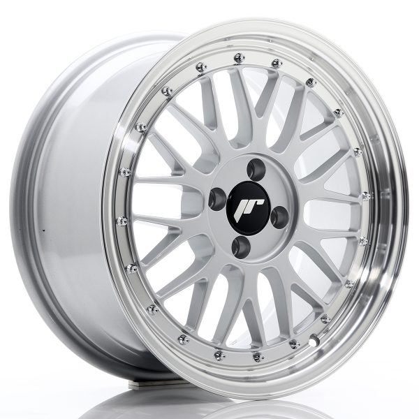 lmr Japan Racing JR23 17x8 ET35 4x100 Hyper Silver w/Machined Lip