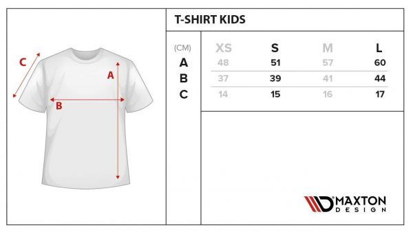 lmr Maxton Grå T-Shirt med Röd/Svart Logo - Barn