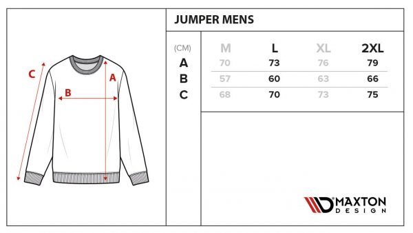 lmr Maxton Black Jumper with Red/Gray Logo - Mens