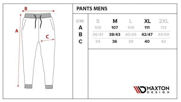 lmr Maxton Black Sweatpants with Black Logo - Mens