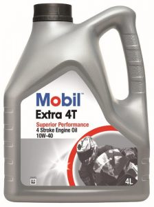 Mobil Extra 4T 10W-40 4L Engine Oil