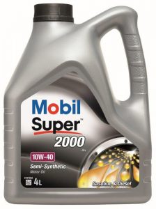 Mobil Super 2000 X1 10W-40 4L Motorolja