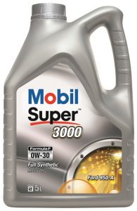 Mobil Super 3000 Formula F 0W-30 5L Motorolja