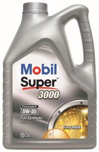 Mobil Super 3000 Formula F 5W-20 5L Motorolja
