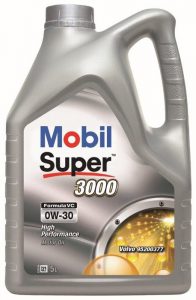 Mobil Super 3000 Formula VC 0W-30 5L Motorolja