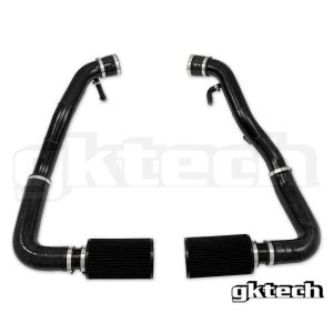 Nissan 370Z Z34 Cold Air Intake Kit with Black Pipes (GKTech)