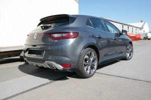 Bakre Sidosplitters Renault Megane MK4 GT-Line