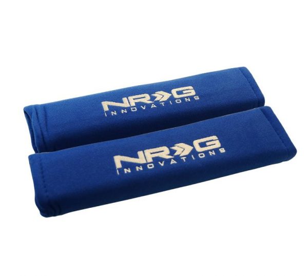 lmr NRG Seat Belt Pads 28cm (Blue)