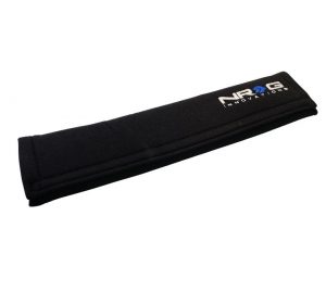 NRG Seat Belt Pads 43cm Long (Black)