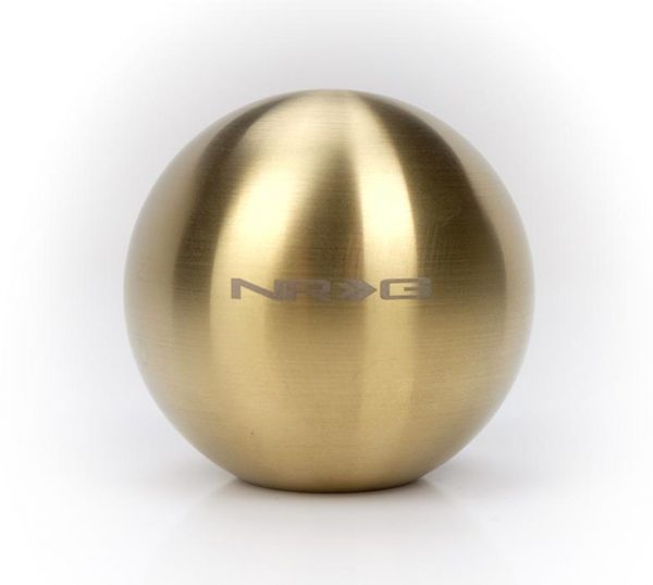 lmr NRG Round Weighted Shift Knob (Gold)