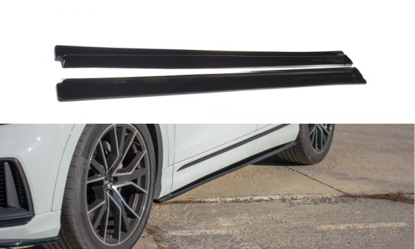 lmr Side Skirts Diffusers Audi Q8 S-Line 2018-UP