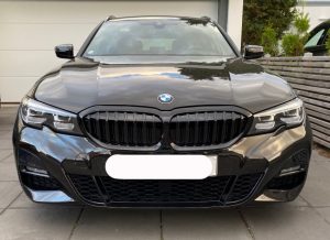Sportgrill Blanksvart BMW 3-serie G20 / G21 (18-UPP)