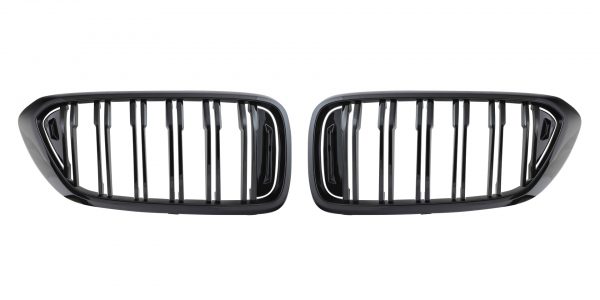 lmr Sport Grille Gloss Black Double Rib BMW G32 GT (18-UP)