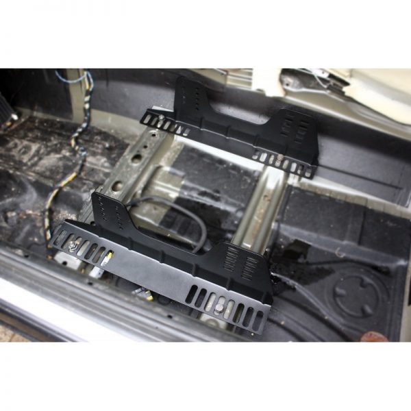 lmr Swagier BMW E36 Driver Seat Brackets 400-440mm in Steel for Side Mounting (FIA)