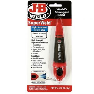 JB Weld SuperWeld Ljusaktiverat Lim Total Repair 5 gram