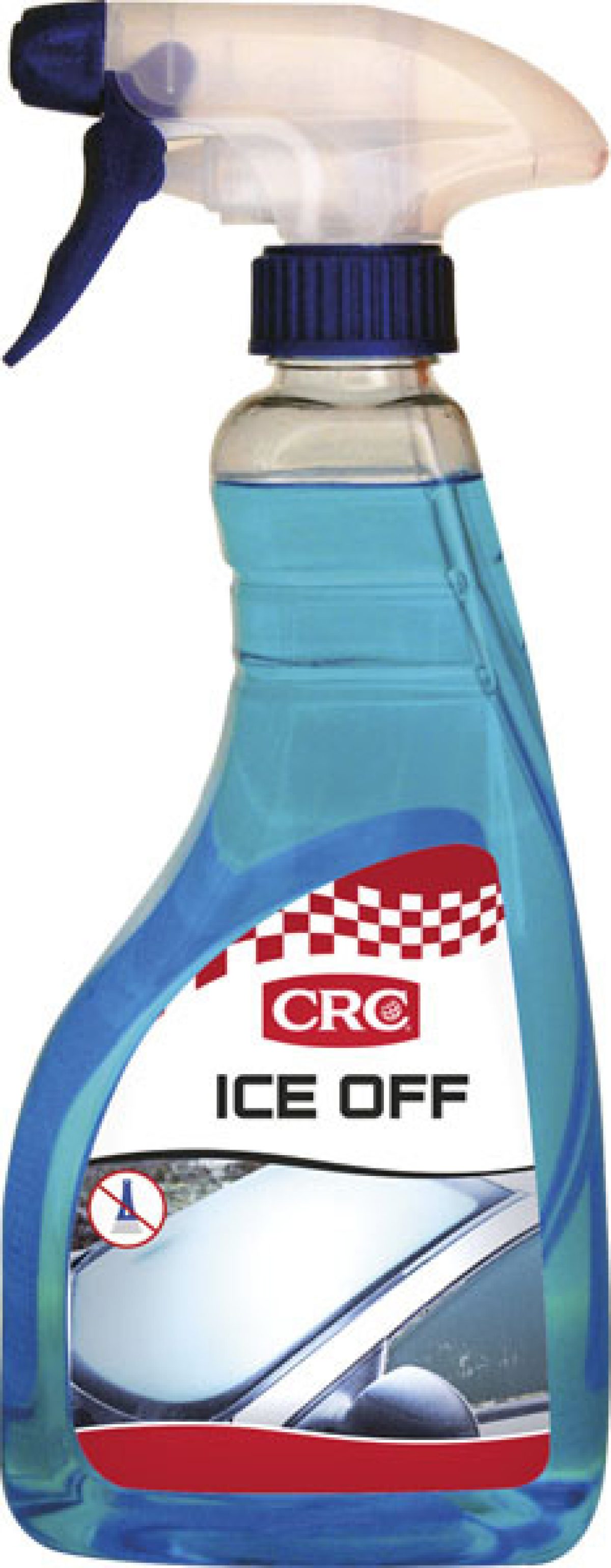 CR CRC Ice-Off Winshield Spray De-Icer Net WT 12. oz. (340g) Pack of 2,White