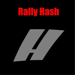 Däcktext Specialtecken Rally Hash Grå – 1 st