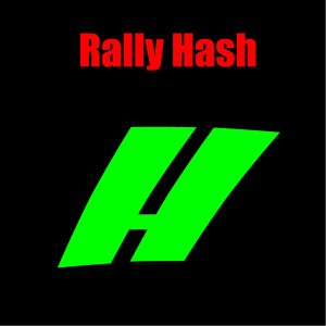 Däcktext Specialtecken Rally Hash Grön – 1 st