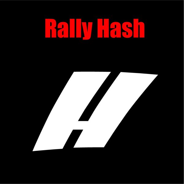lmr Däcktext Specialtecken Rally Hash Vit - 1 st