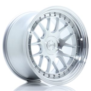 JR Wheels JR40 19×9,5 ET15-30 5H Oborrad Silver Machined Face