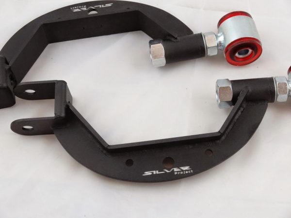lmr Adjustable Rear Camber Control Arms Nissan 200SX S13, S14, Skyline R33 - Black color (Silver Project)