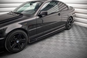 Side Skirts Diffusers V.2 BMW 3 Coupe M-sport E46