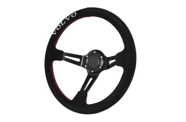 lmr Sport Steering Wheel Type2 "VOLVO" Mocca (Black)