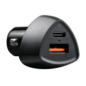 USB-Charger 12/24V USB A USB C Ultra-Fast Charging 18W (Car Charger)